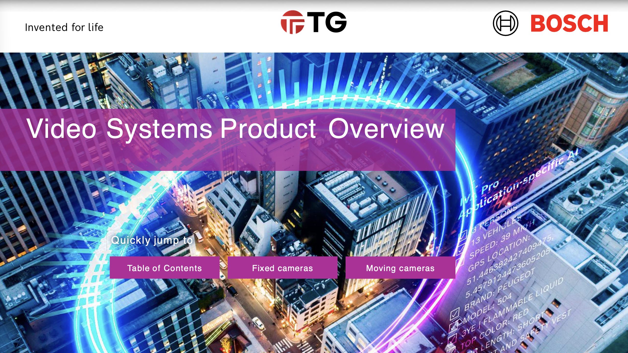 Bosch Ip Camera System